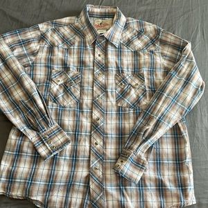 Men’s Wrangler pear snap